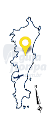 Costa da Lagoa - Mapa Localização