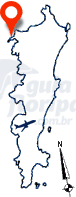 地図の場所 プライア ダ ダニエラ