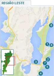 Strände von Florianópolis – im Osten der Insel