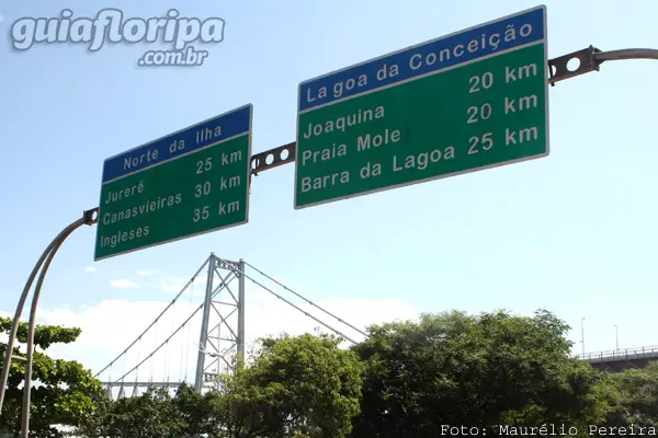Início dos Roteiros Norte e Leste - Florianópolis