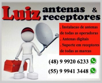 Luiz Instalador - Marido de Aluguel | Antenas e Receptores