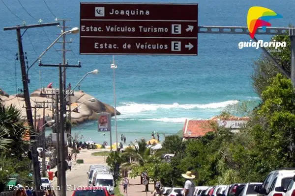 Accès à la plage de Joaquina