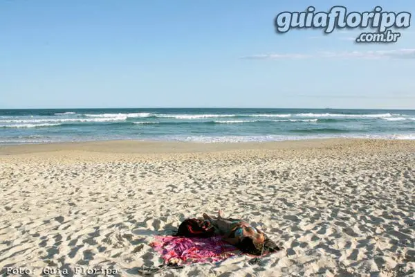 Ruhe am Strand von Joaquina