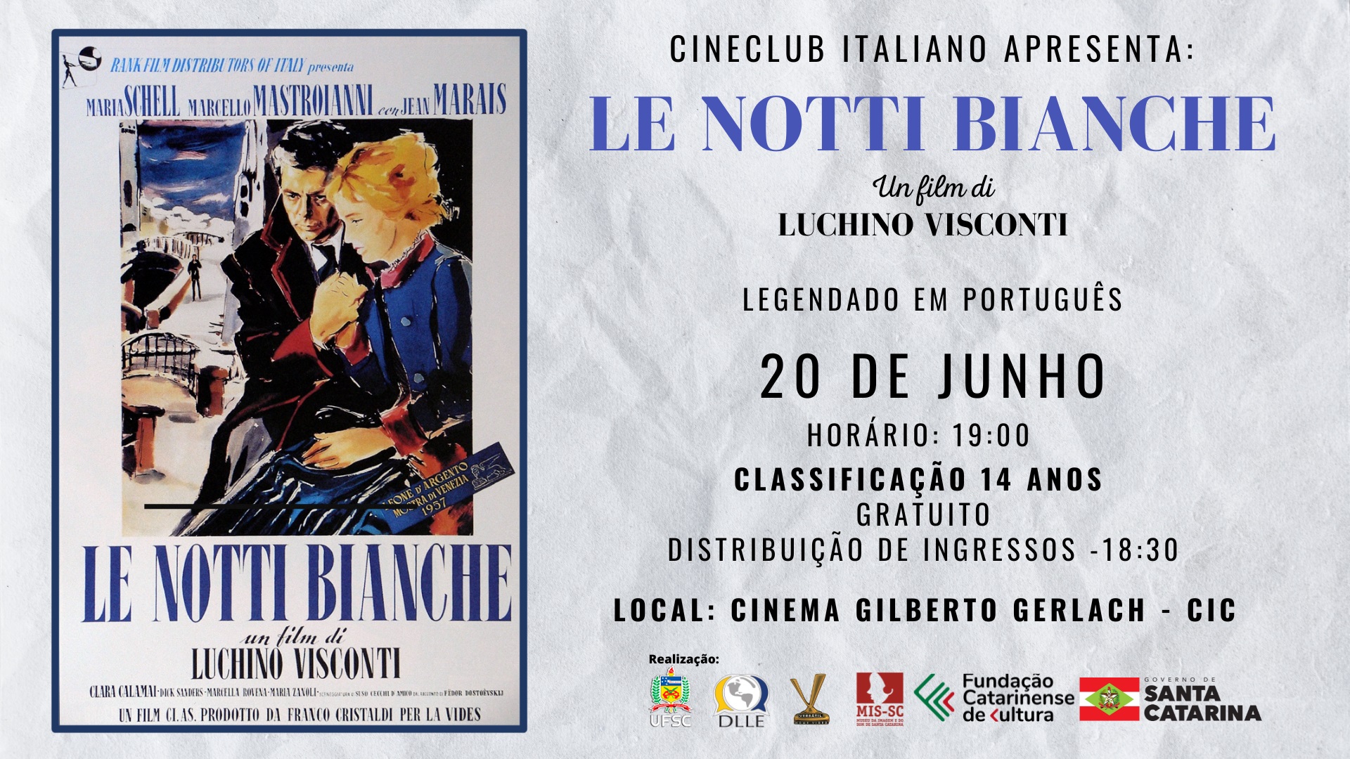 White Nights - Le notti bianche (Luchino Visconti - 1957) 