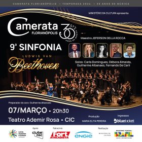 Camerata Florianópolis apresenta Nona Sinfonia de Beethoven no Teatro Ademir Rosa (CIC)