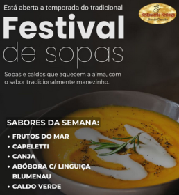 Buffet de sopas em Florianópolis: Restaurante Restinga