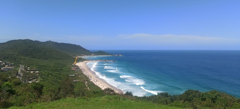 Praia Mole - Vista da Trilha do Gravatá