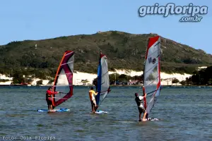 Windsurf na Lagoa da Conceição