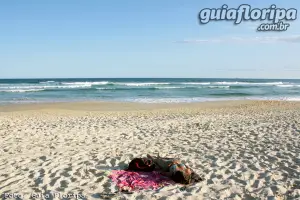 Tranquilidade na Praia da Joaquina